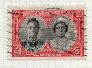 Canada 1939 Royal Visit Early GVI Issue Fine Used 3c. NW-108090