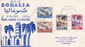Somalia # 195-196, C37-38, Somali Brushwood, First Day Cover