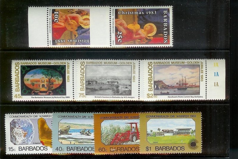BARBADOS (42) Mint Never Hinged Sets - All Different - Nearly all complete