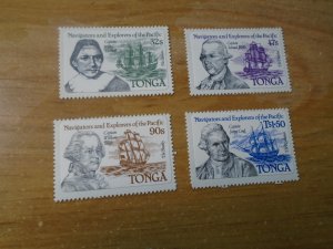 Tonga  #  559-62   MNH