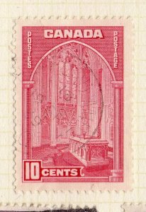 Canada 1937 Early Issue Fine Used 10c. NW-244585