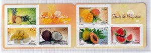 French Polynesia 2013 - Fruits  - MNH Booklet    # 1100