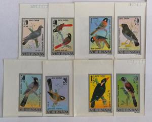 Vietnam 1978** Mi.948-55 Imperforated. Birds MNH [7II4]