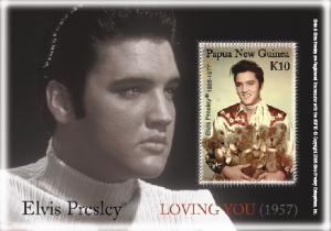 PAPUA NEW GUINEA SHEET ELVIS PRESLEY