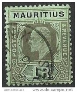 Mauritius - 1910 Edward VII 1r used  #148  (19252)