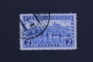 Rare Czechoslovakia 2k Hradcany At Prague 1926