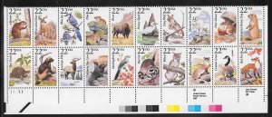 #2286-2335 MNH Plate Block Strip of 20