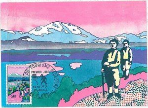 26331 - FRANCE - MAXIMUM CARD - 1972 - SPORT \ MOUNTAINEERING \ TOURISM-