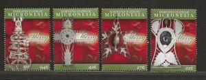 MICRONESIA SC# 779-82   VF/MMH