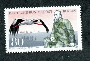 1984- Germany- Berlin - Centenary of the Death Of Alfred brehm - Bird - MNH** 