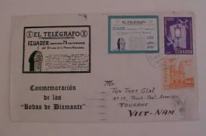 ECUADOR TELEGRAFO FC 1958 TO VIET NAM