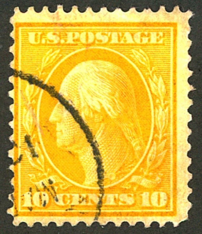 U.S. #381 USED CREASE