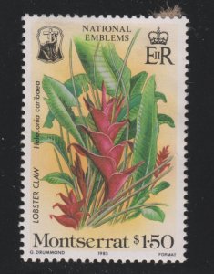 Montserrat 552 National Emblems 1985