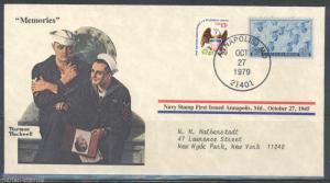 UNITED STATES NORMAN ROCKWELL SPECIAL COVER MEMORIES AS SHOWN 