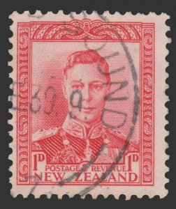 NEW ZEALAND YEAR 1938. SCOTT # 227. USED