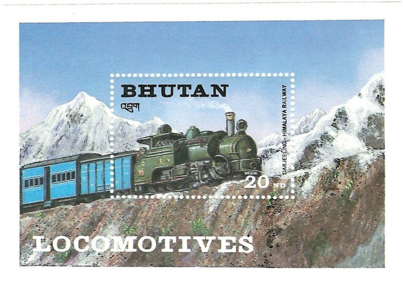 Bhutan  SS   Himalaya   Mint NH VF  PD