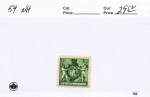 LIECHTENSTEIN  59   MNH