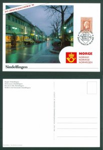 Norway. Card 1990.  Sindelfingen 90 Sindelfingen,Germany. 10 Kr. King Olav V.