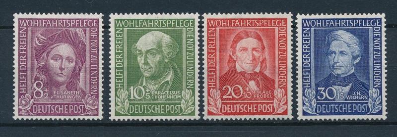 [26272] West Germany Bundespost 1949 Welfare MNH VF