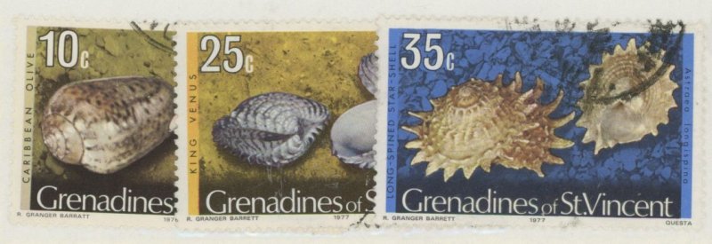 St. Vincent Grenadines #41/45/46t  Multiple