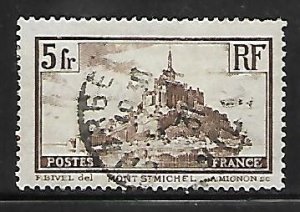 France - Mont-Saint-Michel (Die I) - Scott #249 - F-VF - USED