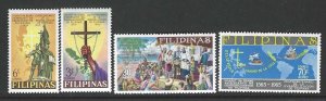 Philippines 934-935, C91-C92  MNH Complete set SC: $2.75