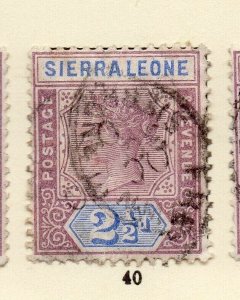 Sierra Leone 1896 Early Issue Fine Used 2.5d. NW-151525