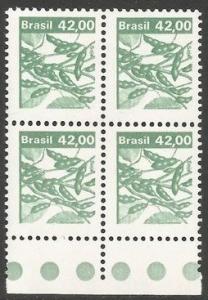 BRAZIL 1672 MNH BLOCK OF 4 [D1]