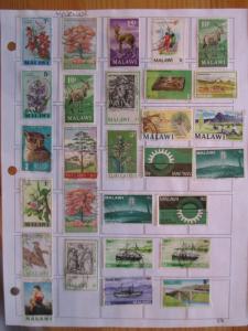 ~211 Malawi - Hinged On Pages - Unchecked, As Received - See Scans -#1