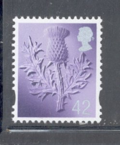 Great Britain Scotland  Sc 25 2005 42p Thistle stamp mint NH