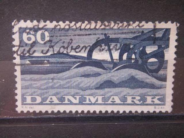 DENMARK, 1960, used 60o, Scott 373