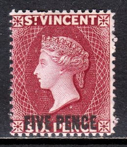 St. Vincent - Scott #59 - MH - SCV $1.25