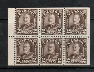 Canada #166c Extra Fine Never Hinged Booklet Pane