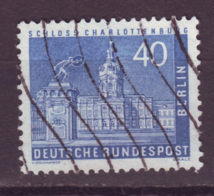 J17517 JLstamps 1956-63 germany berlin occup,t part of set used #9n131 town