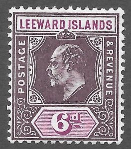 Leeward Islands (1911) - Scott # 36,  MH