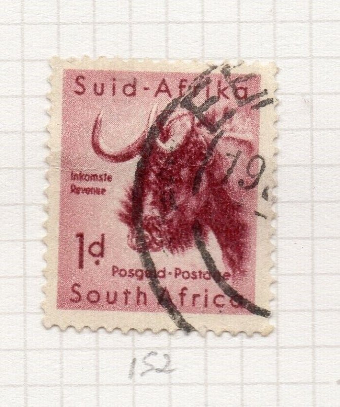 South Africa 1954 Animals Issue Fine Used 1d. NW-208409 