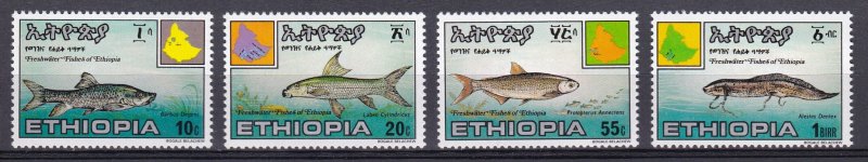 Ethiopia, Fauna, Fishes MNH / 1985