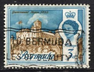 STAMP STATION PERTH Bermuda #177 QEII Definitive Used - CV$0.25