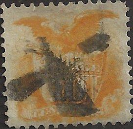 # 116 Yellow Used Sheild And Eagle