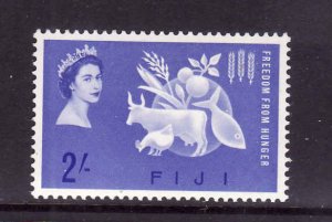 Fiji-Sc#198-unused hinged Omnibus set-Freedom from Hunger-Cows-id7-1963-