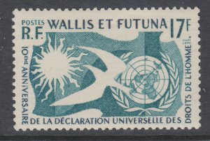 Wallis and Futuna Islands 170 Human Rights MNH VF