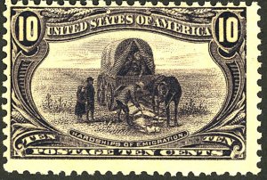 U.S #290 MINT OG NH Corner Tear