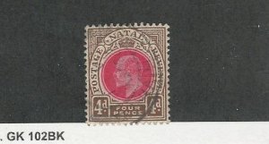 Natal, Postage Stamp, #87 Used, 1902, JFZ