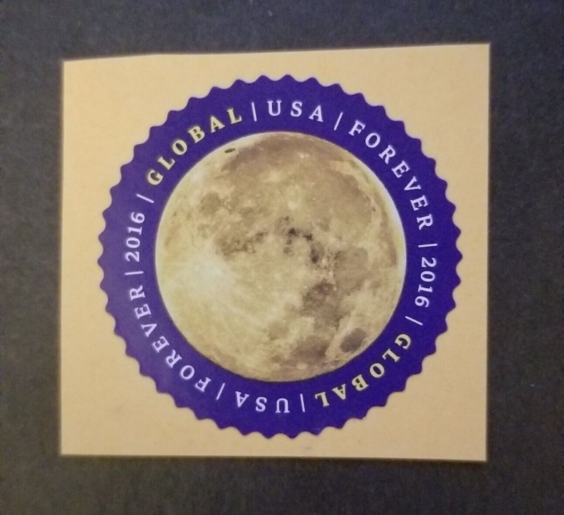 US 2016 $1.15 Global International Forever Moon Scott 5058 Mint NH Unused T9486