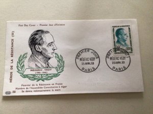 France 1959 Medric Vedy first day  Cover  A14320