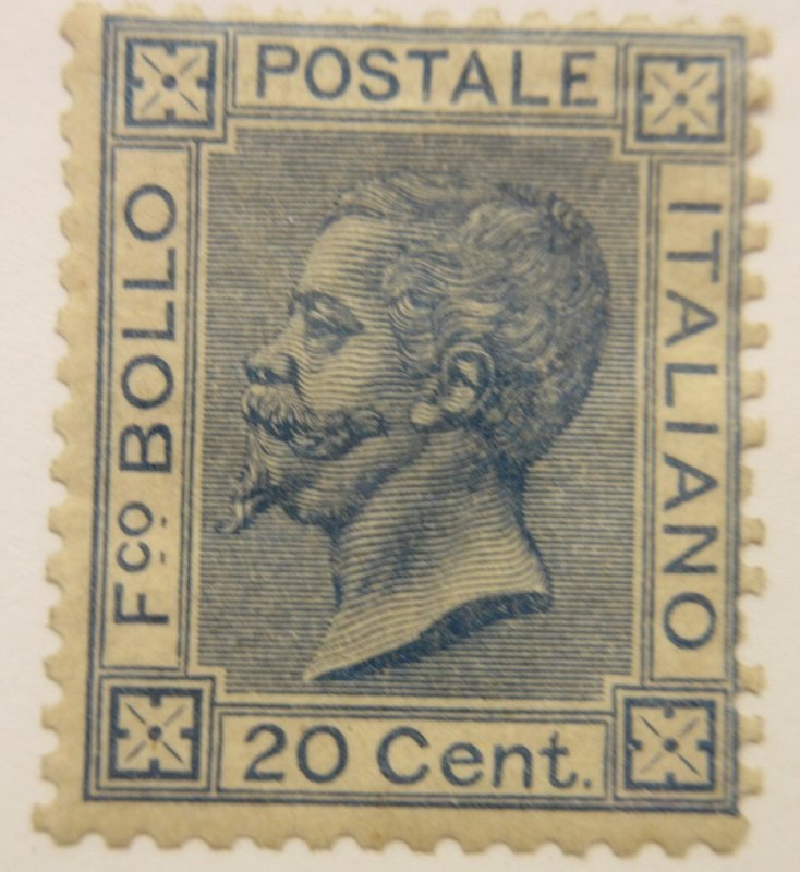 ITALY, Scott: 35, MINT NO GUM, Lot29 Cat $190 for MNG