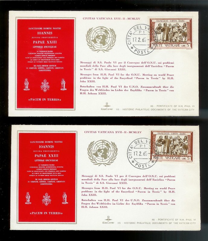 VATICAN CITY (42) Various FDCs and Souvenir Event Cards!