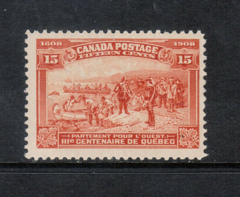 Canada #102 Mint Fine - Very Fine Never Hinged **With Certificate**