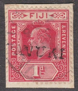 FIJI EVII 1d - TAVUKI straight line cancel..................................N515