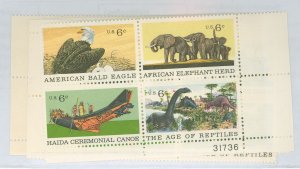 United States #1387-1390 Mint (NH) Plate Block